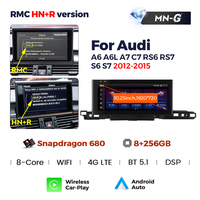 Autoradio stéréo avec écran tactile Android MEKEDE Qualcomm 680, lecteur vidéo, DVR automatique, caméra arrière 4G pour A6 A6L A7 C7 RS6 S6 2012-2018