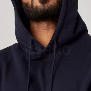 Sudaderas con Capucha de Primera Calidad, Duraderas, de Spandex/Poliéster, Sólidas, Transpirables, para Gimnasio y Fitness, Diseño con Cremallera, Logotipo Personalizado, Nueva Llegada - Product Image 4