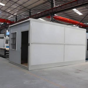 Casa Contenedor Plegable, Edificio Modular Prefabricado, Oficina Pequeña, Centro Comercial, Hotel, Panel Sándwich Metálico, Instalación Rápida, Diseño Moderno - Product Image 5
