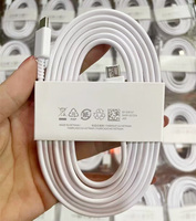 Cable USB C DW767 de 6 pies para Samsung S24 S20 S21 S22 + S23Ultra 3A Cable de enlace de datos de carga superrápida Tipo-C Uso del teléfono móvil