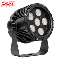 Projecteur LED Mini Par IP65 40W avec puce importée, lentille acrylique, éclairage de couleur vive, 17,2 cm, 1,75 kg pour l'éclairage d'hôtels et de jardins