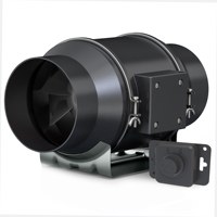 Ventilateur d'extraction 150 mm, 688 m³/h, à roulement à billes, haute pression statique pour optimisation des conduits CVC, vente en gros, certifié ETL - Meilleure vente