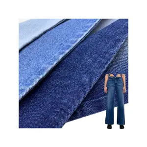 OEM ODM Ronghong 99% Cotton 1% Spandex Denim Fabric Stocklot 11.2OZ Woven Stretch Denim Fabric For Jeans