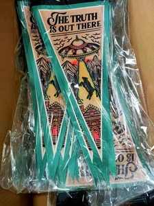 Cờ tam giác nỉ tùy chỉnh in ấn cá nhân hóa cho các sự kiện quảng cáo - Product Image 5