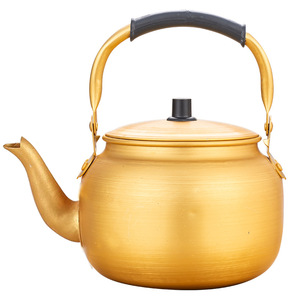 Jade Bird Yellow Aluminum Kettle With Rust Proof Feature For Gas Stove Use - Product Image 2