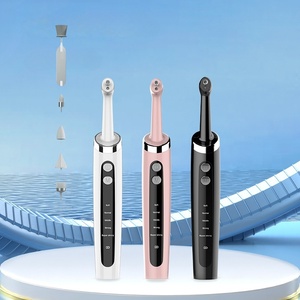 5 cabezales de repuesto, máquina pulidora eléctrica portátil para blanquear los dientes, pulidor <span class=keywords><strong>Dental</strong></span> para uso doméstico <span class=keywords><strong>con</strong></span> luz LED - Product Image 2