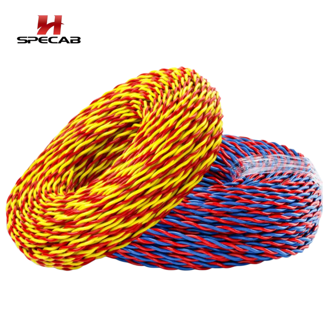 High Fidelity Speaker Cable 2 Core 1.5mm² 16AWG RVS Flexible Twisted Audio Wire for Public Address PA System Stadium Hotel