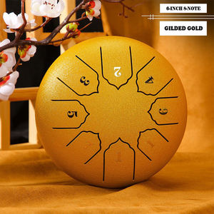 Jingying 2026 – Vente en gros usine – Instruments de percussion haut de gamme en acier au carbone de qualité supérieure, tambour à langue en acier de 6 pouces à 8 notes - Product Image 1