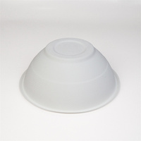 Exclusieve wegwerp kom van bagasse, 24oz, rond, voor salade, gepersonaliseerd, biologisch afbreekbaar, wit, met aangepast logo
