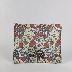 Bolsa de artículos cosméticos impermeable, bolsa de maquillaje, bolsa de cosméticos, bolsa de maquillaje de malla colorida de nailon - Product Image 1