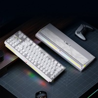 Clavier magnétique OEM personnalisé MTAN87 TKL, interrupteur magnétique RT0.001mm 8Khz programmable QMK/VIA, clavier pour joueurs d'e-sport