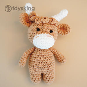 <span class=keywords><strong>Serie</strong></span> de Peluches de Animales Hechos a Mano - Lindos Conejitos de Dibujos Animados, Unicornios, Elefantes y Osos Amigurumi para la Comodidad del Bebé - Product Image 5