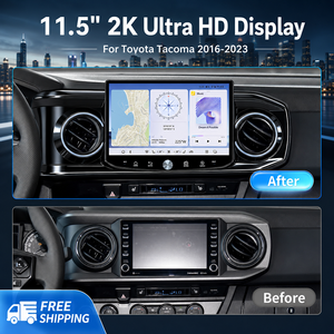 Autoradio personnalisé d'usine 11.5 Snapdragon avec CarPlay sans fil pour Toyota Tacoma 2019 2020 2021 2022 <span class=keywords><strong>2023</strong></span> - Product Image 1