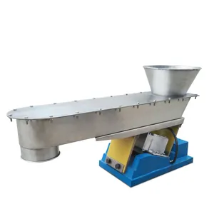 豆类振动给料机/不锈钢磁性食品薯片振动筛给料机输送机