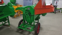 Grande machine à battre mobile pour riz paddy, blé, soja, sorgho, millet, colza - Moteur à essence et diesel - Composant essentiel