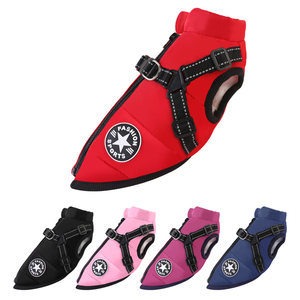 Qualidade pet Custom Inverno Secagem Casaco Pet Roupas Impermeável Reflective Cat Vest Luxo Quente Fabrica Fora Dog Clothes - Product Image 2