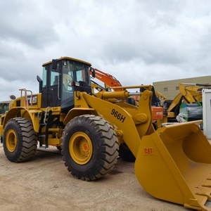 Cargadora de Ruedas CAT 966H Usada en Buenas Condiciones, Sistema Hidráulico Estable, Bajo Consumo de Combustible, Funcionamiento Suave, en Venta - Product Image 2