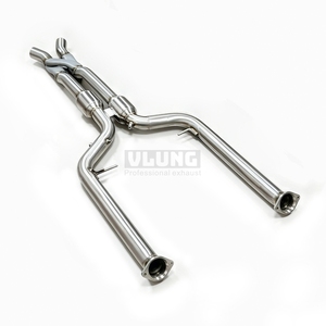 Tube intermédiaire d'<span class=keywords><strong>échappement</strong></span> avec tube en Z, tube de remplacement OEM en acier inoxydable pour BMW X3M X4M F97 F98 S58 3.0T 2022-2026 Pièces automobiles - Product Image 2