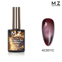 Kit de vernis gel œil de chat bronze 15ml, effet magnétique UV LED, à retirer par trempage, avec effet scintillant, personnalisation de marque privée disponible