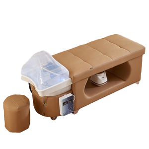 Sillón de Masaje de Lujo Moderno de Cuero Sintético para Salón de Belleza, Spa Tailandés, Terapia Capilar con Agua, Lavado de Cabello y Champú 2026 - Product Image 2