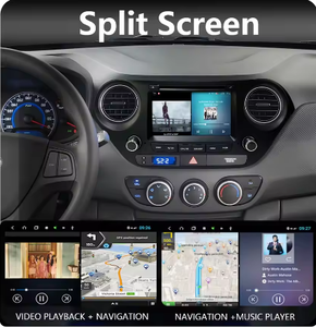 Soporte de Tablero con Pantalla de 7 Pulgadas y Android Auto DSP para <span class=keywords><strong>Grand</strong></span> <span class=keywords><strong>I10</strong></span> 2011-2016, Navegación GPS, Estéreo, <span class=keywords><strong>CarPlay</strong></span> para WiFi - Product Image 4