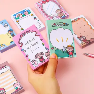 Marcapáginas creativo, notas adhesivas de índice Kawaii, notas adhesivas