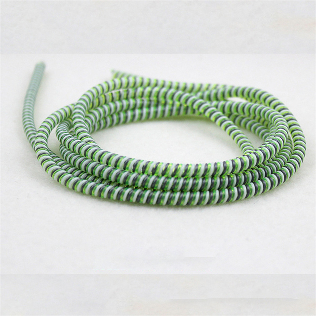 140cm Colorful Earphone Wire Protector Cover USB Data Cable Protection Sleeve Winder for iPhone Charging Wire Protector