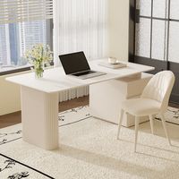 Escritorio Ejecutivo Ergonómico de Lujo con Color Personalizado, Caja de Alimentación Oculta, Almacenamiento Multicapa, Centro de Negocios, Escritorio Premium