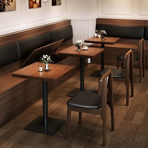 Panca Imbottita Personalizzata per Ristoranti Commerciali, Divanetto in Legno per Caffetterie, Bistrot, Sale da Pranzo - Product Image 3