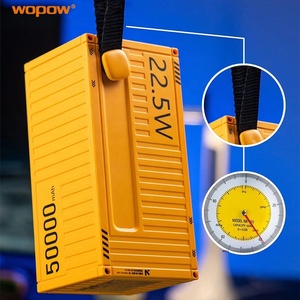 रचनात्मक डिजाइन सुपर बड़ी क्षमता 50000 माह पावरबैंक <span class=keywords><strong>5</strong></span> पोर्ट आउटपुट 22.5w पावर स्टेशन पोर्टेबल लनीर्ड कंटेनर पावर बैंक - Product Image 1