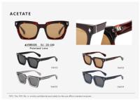 Lunettes de soleil de luxe vintage carrées en écaille de tortue pour femmes et hommes, lunettes de soleil rétro en acétate épais