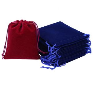 Sacs à cordon personnalisés en velours pour bijoux, trésors, cadeaux, bonbons, emballages, chaussures de voyage et vêtements - Product Image 3