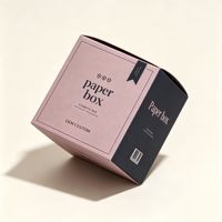 Carpeta de Cartón Blanca con Logotipo Personalizado, con Bolsillos, para Cosméticos y Cuidado de la Piel, Cajas Reciclables para Regalos, Venta al Por Mayor