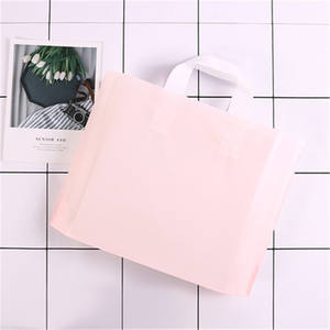 Bolsas de Compras de Plástico con Logotipo Personalizado, Bolsas de Regalo de PE para Empaquetado de Ropa, para Pequeñas Empresas, Gran Venta - Product Image 3