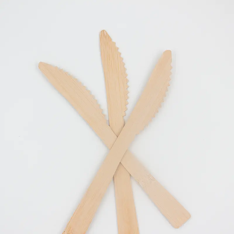 الطفل الدب الأخضر ، سهلة للحفاظ على مجموعة أدوات المائدة المتاح الخيزران و الخشب مشترك السكاكين سكين