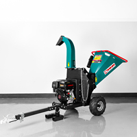 Broyeur à bois professionnel personnalisé 15HP CE, déchiqueteuse à bois agricole très productive