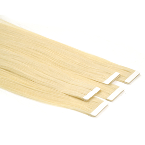 KSWIGS – Extensions de cheveux à bandes adhésives de couleurs mélangées, 100 % cheveux humains vierges Remy, trame invisible pour salons et distributeurs en gros – Vente directe usine - Product Image 3