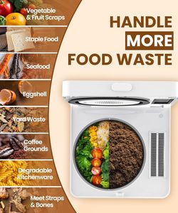 Composteur Électrique Intelligent pour Déchets Alimentaires avec Affichage Numérique et Compostage Rapide pour Cuisine Domestique – Marché Mondial - Product Image 3