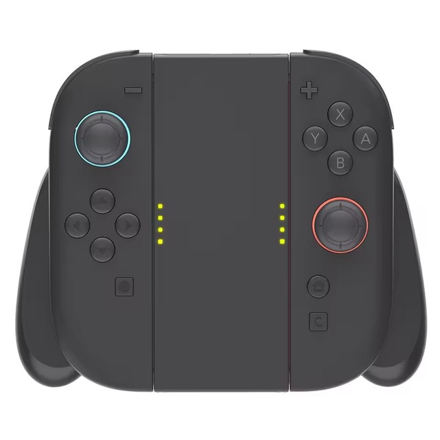 2025 ABS Charging Dock Plastic Handle Bracket Joy Grip Expansion Grip for Switch 2 Joycon Handle Bracket Grip Charger Station