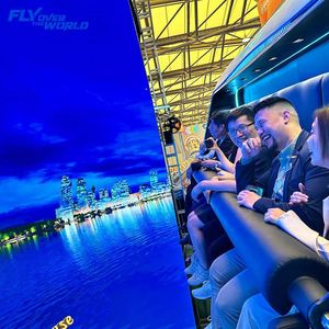 สวนสนุก VR โรงภาพยนตร์ 3 มิติ เก้าอี้เคลื่อนไหว 2025 เครื่องจำลองรถไฟเหาะ โปรเจคเตอร์เสมือนจริง อุปกรณ์สวนสนุก - Product Image 4