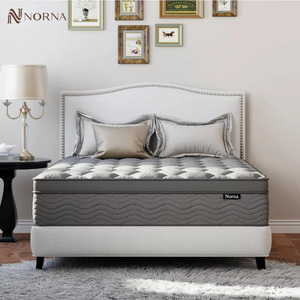 Hot bán Nữ Hoàng Kích thước lai khách sạn Nệm phổ biến Bộ nhớ bọt chân không nén Bonnell cá nhân Túi mùa xuân nệm - Product Image 2