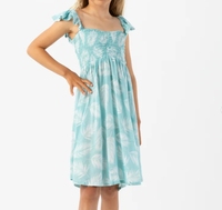 2024 Aloha personnalisé fille hawaïenne imprimé fleuri robe de vacances enfant personnalisé fille hawaïenne imprimé fleuri robe de vacances