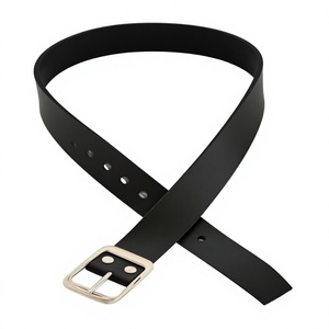 Ceintures et accessoires en cuir véritable fabriqués en Inde, ceinture pour homme, style décontracté durable, boucle en acier, prix d'usine - Product Image 1