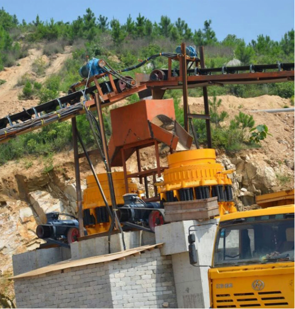 Symons 3FT Cone Crusher Machine 160Kw PSGB 1324 241mm Feeding Size