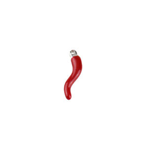 Pingente de Pimenta Vermelha em Aço Inoxidável para Joias DIY Simples |   Pingentes de <span class=keywords><strong>Metal</strong></span> em Forma de Chilli para Acessórios de Confecção de Joias - Product Image 4