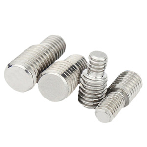 แท่งเกลียวชุบสังกะสีแบบ M16 M12 M10สลักเกลียวแบบสเต็ปหัวกลม M5 M4 M8 M6 - Product Image 1