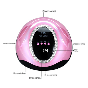 Lámpara de Uñas BLUEQUE 120W F15 con Sensor Automático, Degradado, 48 LED, Lámpara UV Profesional para Manicura - Product Image 2