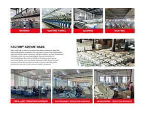 Tissu en fibre de verre sans alcali pour la construction navale Énergie éolienne Plastique renforcé de fibre de verre Coupe axiale de renfort biaxial - Product Image 6