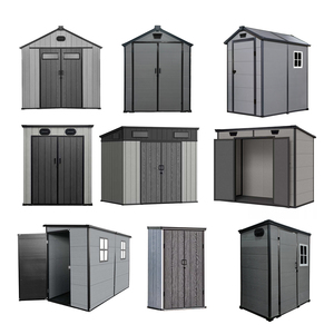 Abri de jardin en résine plastique résistant aux intempéries et aux nuisibles, montage facile, robuste, imperméable, pour l'<span class=keywords><strong>achat</strong></span> en gros - Product Image 5
