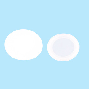 ปะเก็นหน้าแปลนแบบตาบอด YF PTFE ทรงกลม ทนความร้อนสูง สำหรับงานยึดแบบหนีบ - Product Image 3